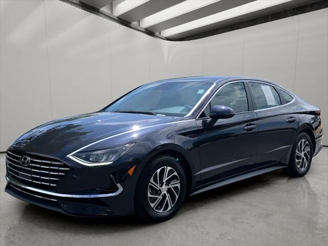 2021 Hyundai SONATA Hybrid Blue — photo 1 of 13