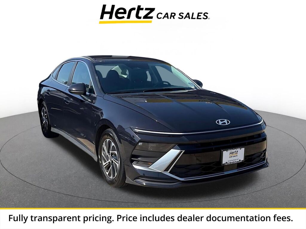 2026 Hyundai Sonata Hybrid Blue — photo 1 of 13
