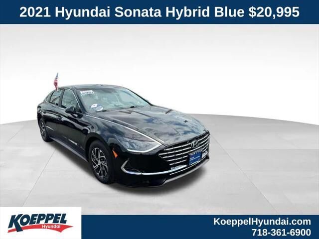 2021 Hyundai SONATA Hybrid Blue