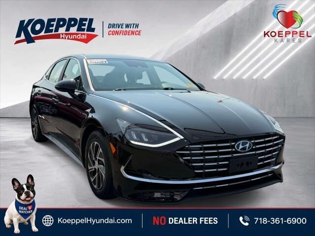 2021 Hyundai SONATA Hybrid Blue — photo 1 of 13