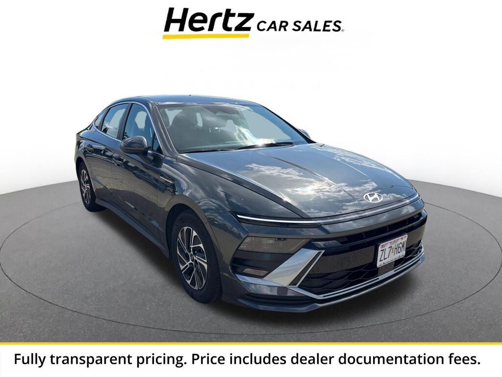 2026 Hyundai Sonata Hybrid Blue — photo 1 of 12
