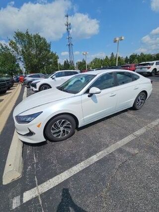 2021 Hyundai SONATA Hybrid Blue — photo 1 of 2