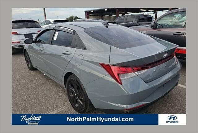 2021 Hyundai ELANTRA Hybrid Blue