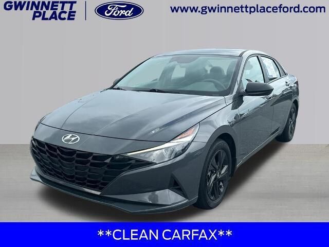 2023 Hyundai ELANTRA Hybrid Blue