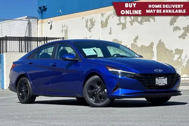 2023 Hyundai ELANTRA Hybrid Blue