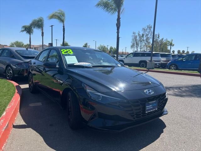 2023 Hyundai ELANTRA Hybrid Blue