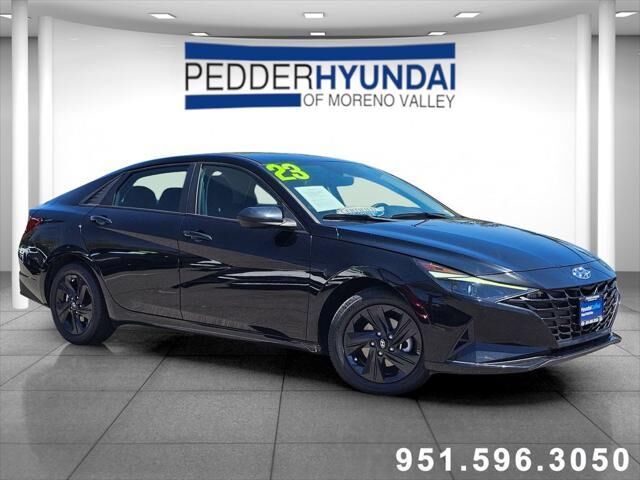2023 Hyundai ELANTRA Hybrid Blue