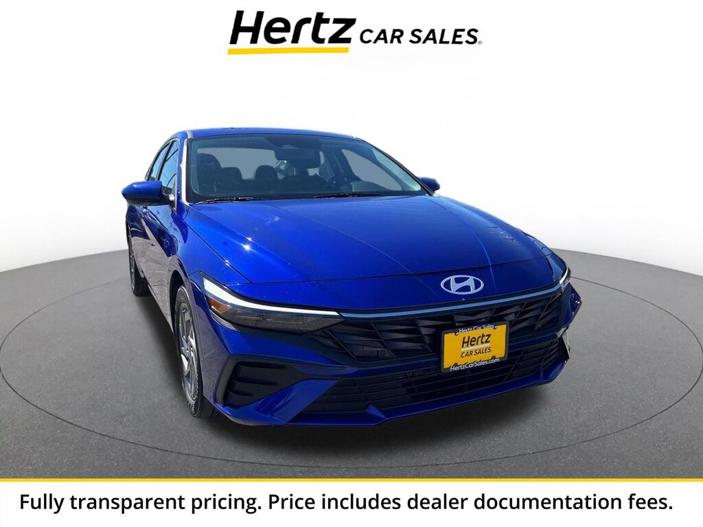 2026 Hyundai Elantra Hybrid Blue — photo 1 of 1