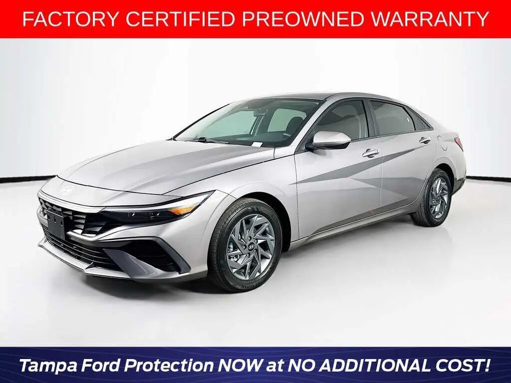 2024 Hyundai ELANTRA Hybrid Blue — photo 1 of 13