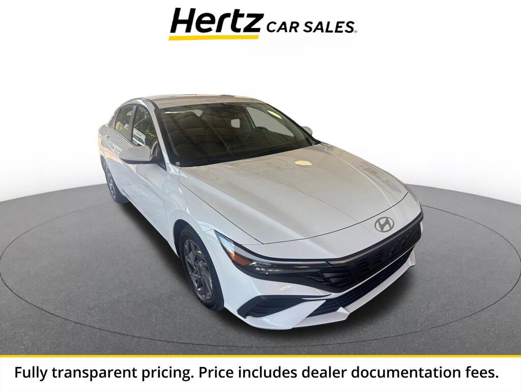 2026 Hyundai Elantra Hybrid Blue — photo 1 of 13