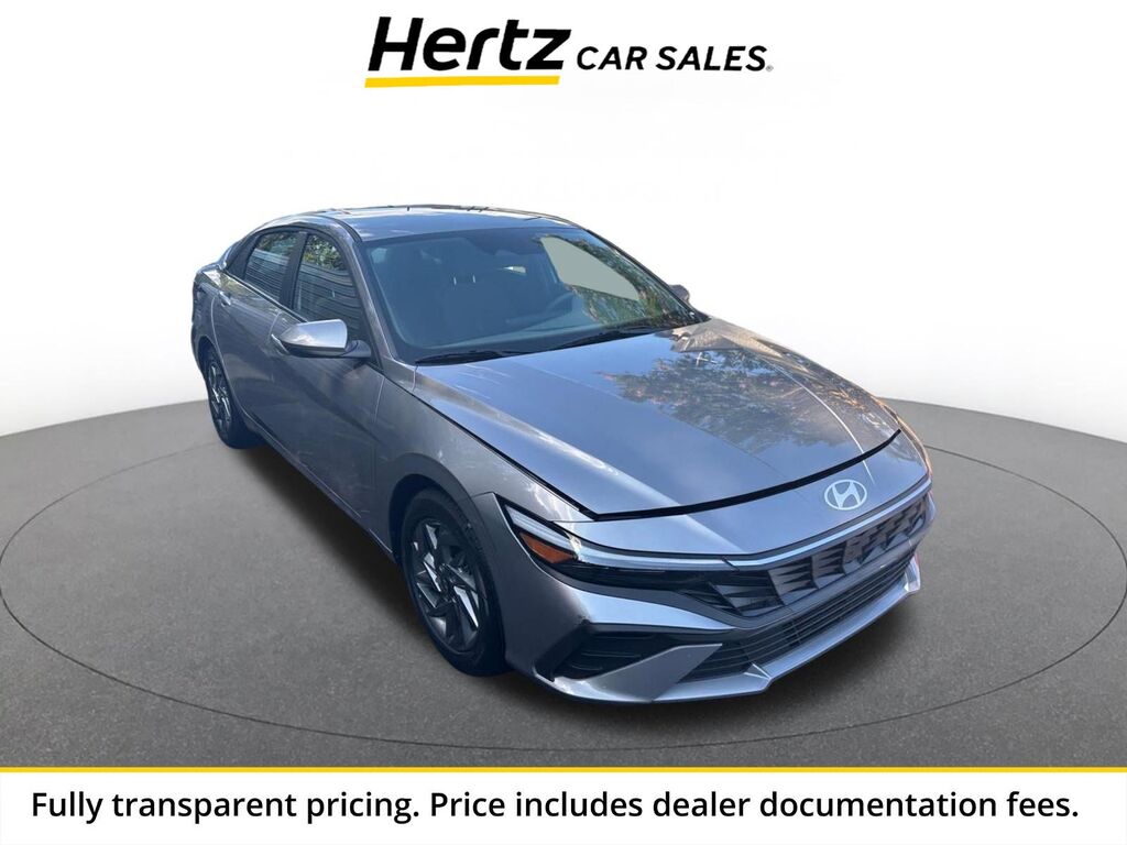 2026 Hyundai Elantra Hybrid Blue — photo 1 of 1