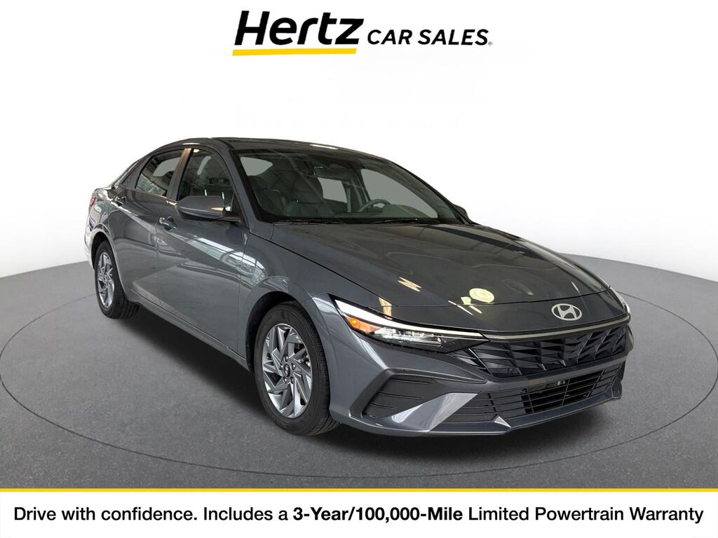 2026 Hyundai Elantra Hybrid Blue — photo 1 of 1