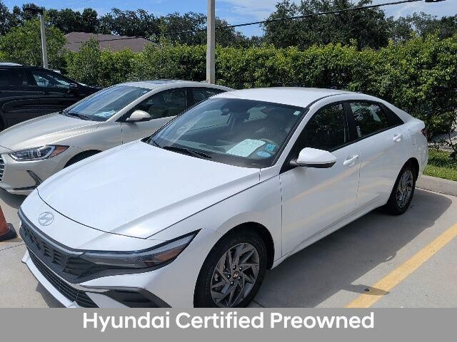 2024 Hyundai ELANTRA Hybrid Blue