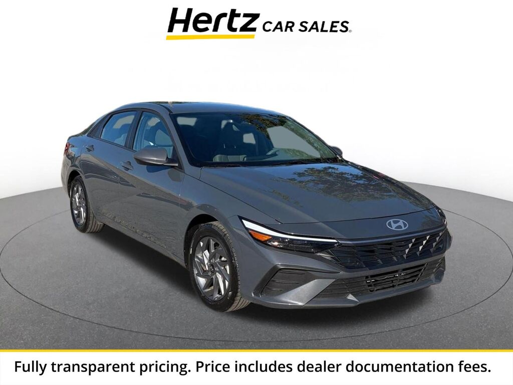 2026 Hyundai Elantra Hybrid Blue — photo 1 of 1