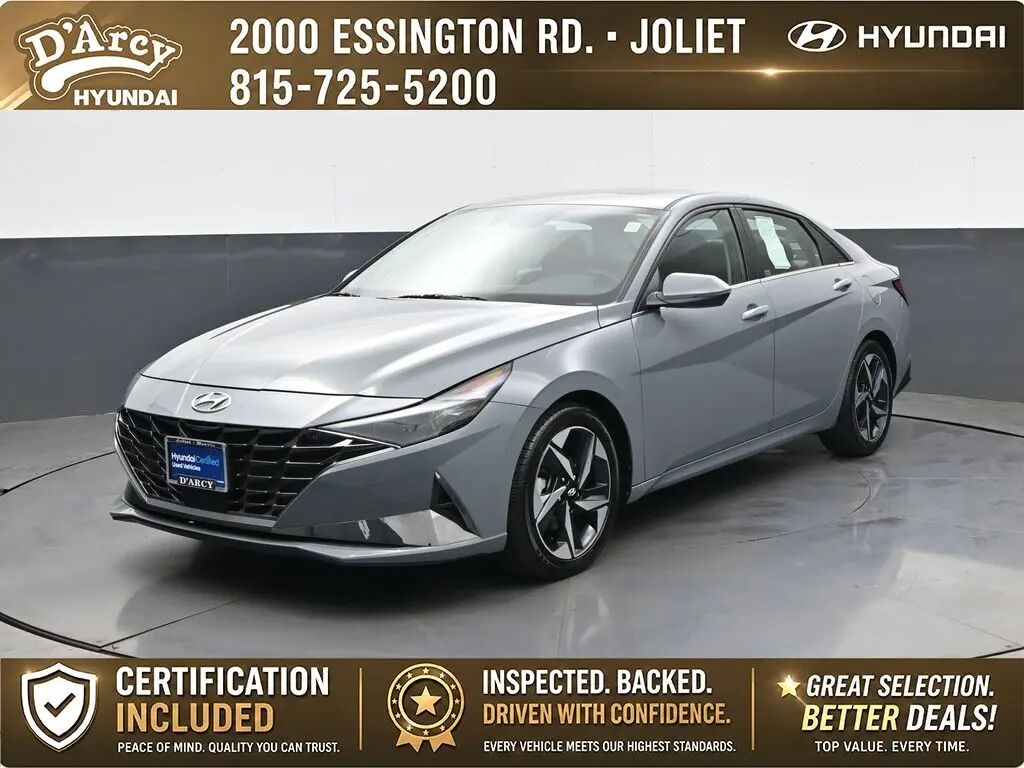 2021 Hyundai ELANTRA Hybrid Limited — photo 1 of 13