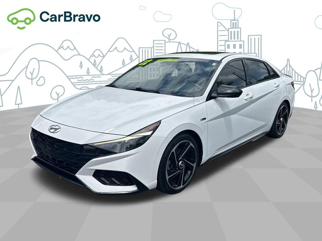 2022 Hyundai Elantra N Line — photo 1 of 6