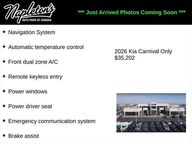 2026 Kia Carnival LXS