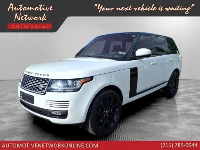 2016 Land Rover Range Rover HSE — photo 1 of 13