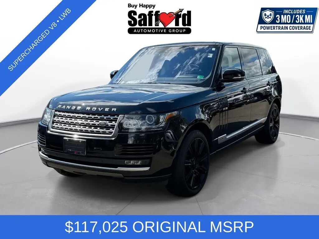 2017 Land Rover Range Rover Supercharged LWB — photo 1 of 13