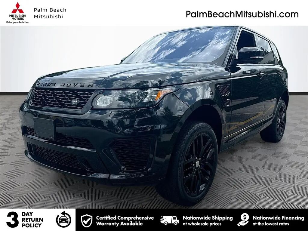 2016 Land Rover Range Rover Sport SVR — photo 1 of 12