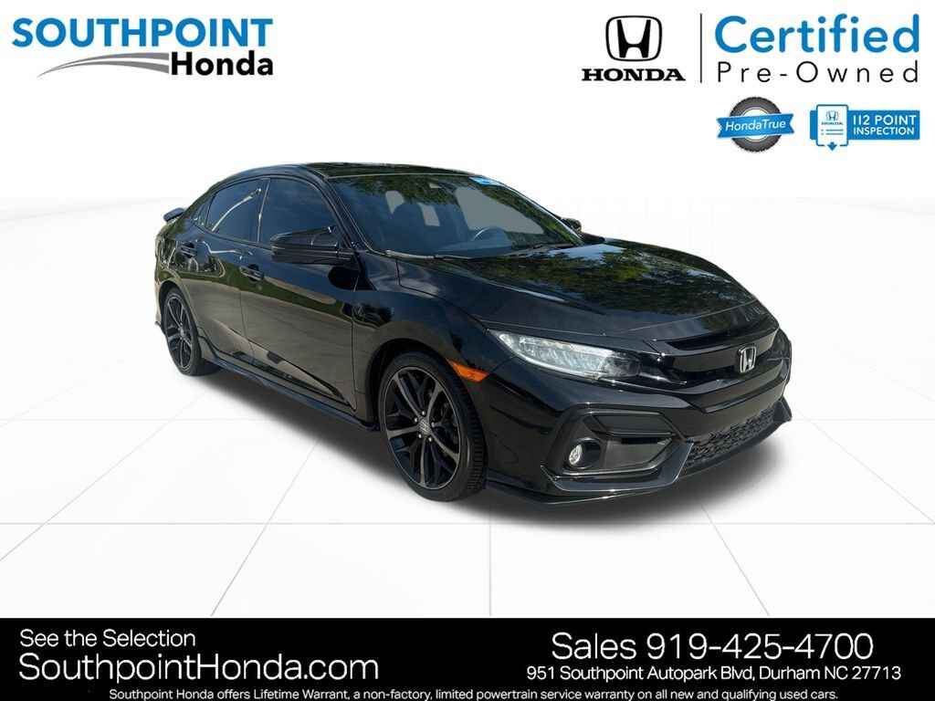 2020 Honda Civic Hatchback Sport Touring — photo 1 of 6