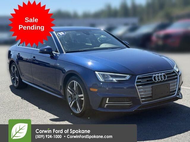 2018 Audi A4 2.0T quattro Premium Plus — photo 1 of 13