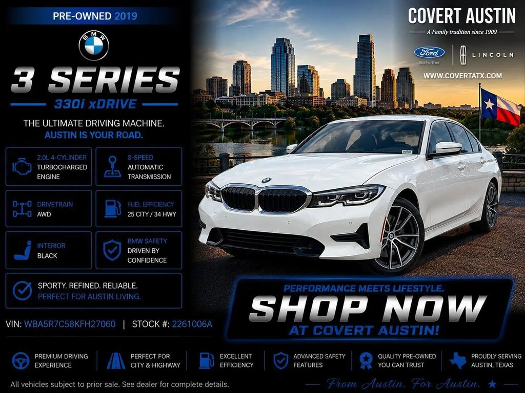 2019 BMW 3 Series 330i xDrive