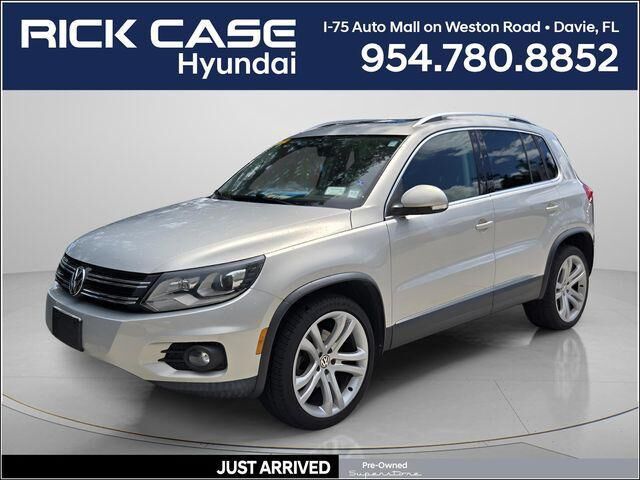 2012 Volkswagen Tiguan SEL 4Motion