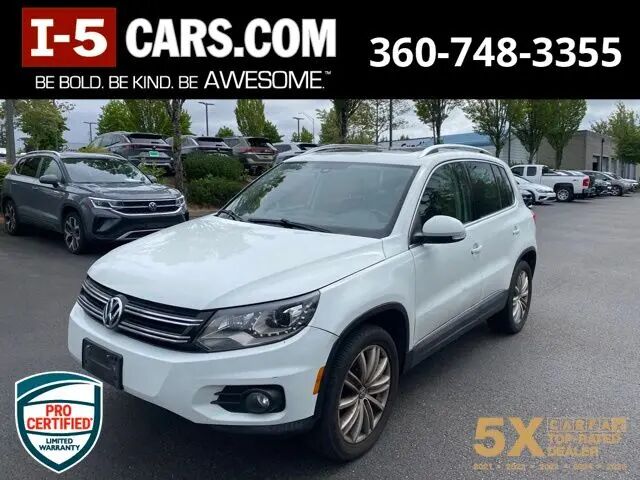 2016 Volkswagen Tiguan 2.0T S 4Motion