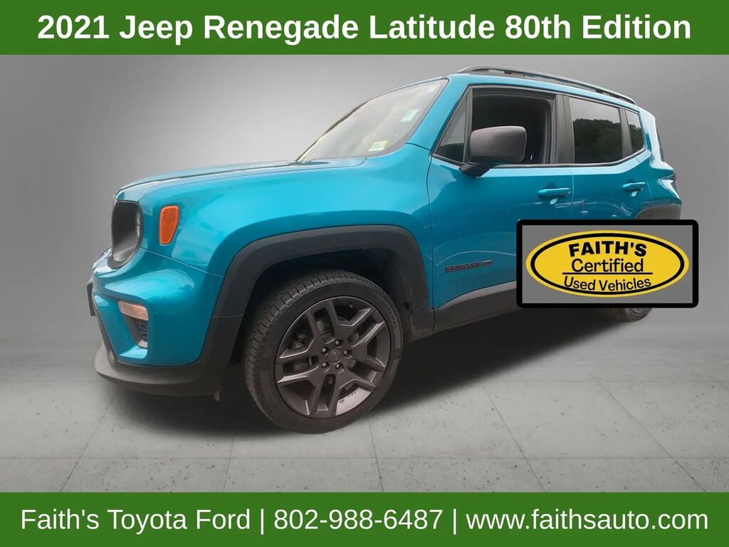 2021 Jeep Renegade Latitude — photo 1 of 13