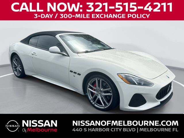 2018 Maserati GranTurismo Convertible SPORT
